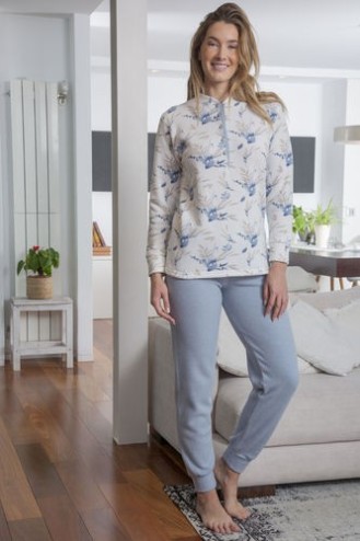 Pijama Mujer Polar Punto Milano