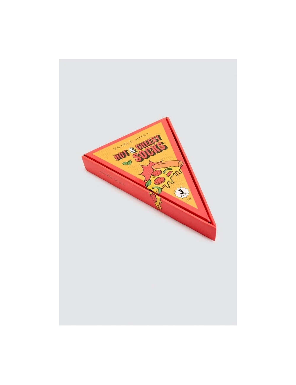 Pack regalo calcetines pizza ysabel mora