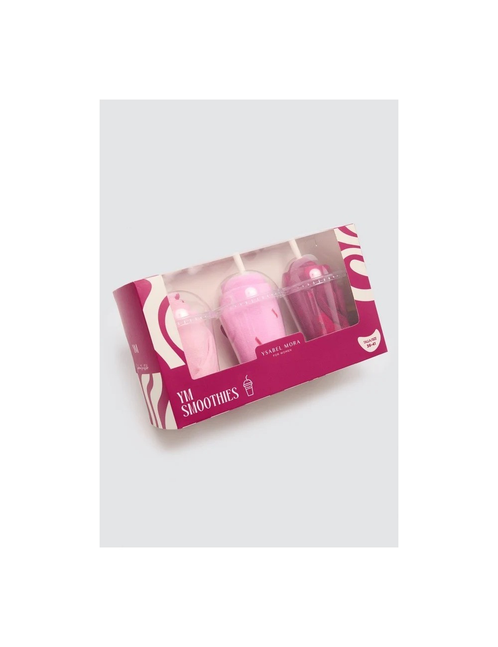 Pack regalo 3 calcetines Smoothies ysabel mora