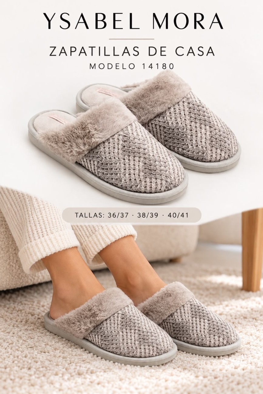 ZAPATILLA DE MUJER YSABEL MORA 14180