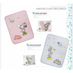 MANTA CUNA DISNEY MICKEY Y MINNIE